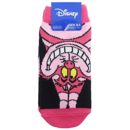 ふしぎの国のアリス 子供用 靴下 キッズソックス チェシャ猫 ディズニー キャラクター グッズ メール便可
