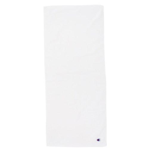 チャンピオン Champion フェイスタオル 抗菌防臭 ジャガード ロングタオル メジャーワッペン スポーツブランド グッズ メール便可