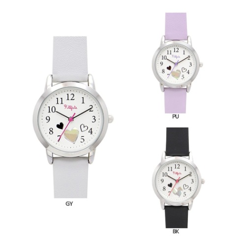 腕時計 フロート キッズウォッチ ハート ファッション 子ども 女の子 グッズ