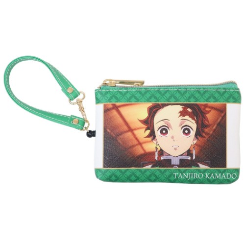 鬼滅の刃 小銭入れ & 定期入れ リール付き マルチ ICカードケース 竈門炭治郎 少年ジャンプ アニメキャラクター グッズ