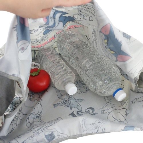 トムとジェリー エコバッグ 折りたたみ ショッピングバッグ ヴィンテージトムライン ワーナーブラザーズ キャラクター グッズ