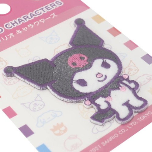 クロミ ワッペン アイロンパッチシール サンリオ キャラクター グッズ メール便可