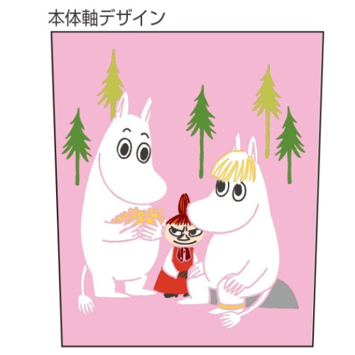 ムーミン BiCクリックゴールド 0.5 BiCクリックゴールド 0.5 Moomin2 ベビーピンク 北欧 キャラクター グッズ メール便可