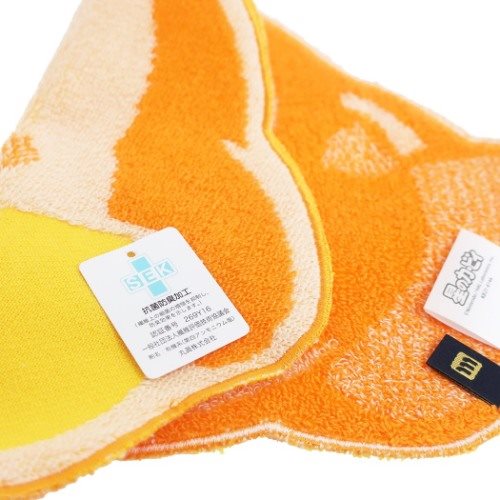 星のカービィ ミニタオル ハンカチタオル ジャガード ダイカットワドルディ キャラクター グッズ メール便可