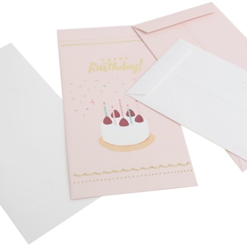 のし袋 お祝い袋 2枚セット Birthday お誕生日お祝い 中封筒付き グッズ メール便可