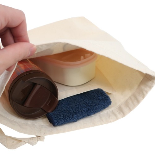 ミッフィー 巾着袋 巾着ポーチ ミッフィー＆メラニー 刺繍 ディックブルーナ 絵本キャラクター グッズ メール便可