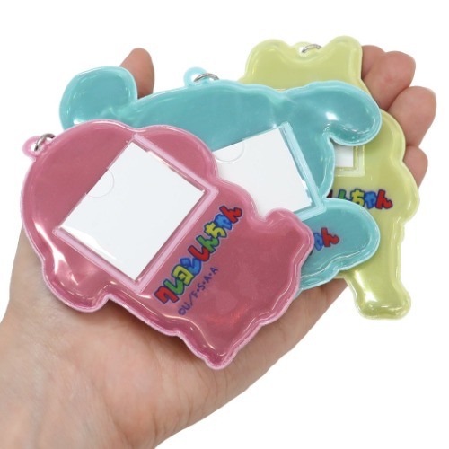 クレヨンしんちゃん ぴかぴか キーホルダー キーリング シロ アニメキャラクター グッズ メール便可