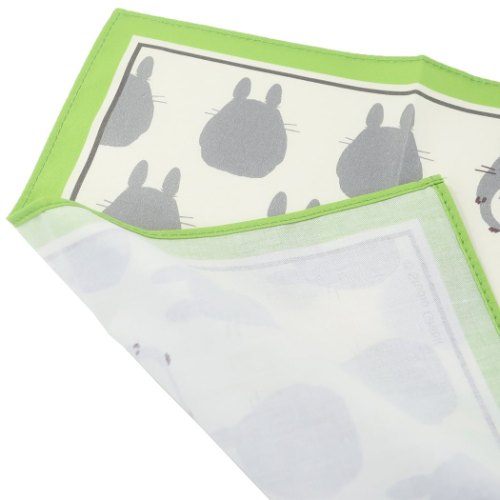 となりのトトロ ハンカチ ハンカチーフ 大トトロシルエット スタジオジブリ キャラクター グッズ メール便可