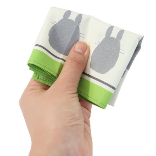 となりのトトロ ハンカチ ハンカチーフ 大トトロシルエット スタジオジブリ キャラクター グッズ メール便可