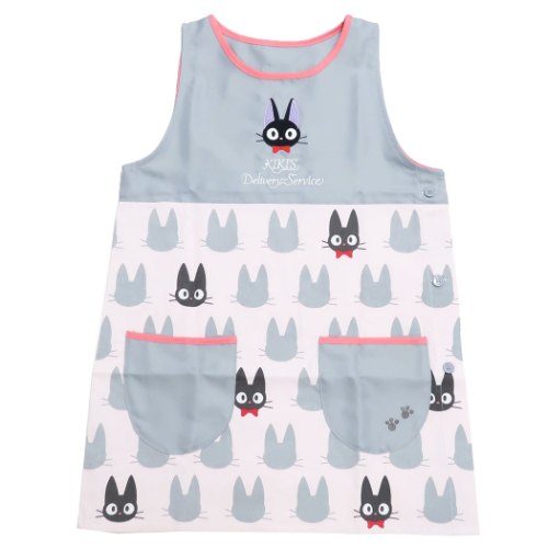 魔女の宅急便 レディース エプロン 割烹着 ジジシルエット スタジオジブリ キャラクター グッズ