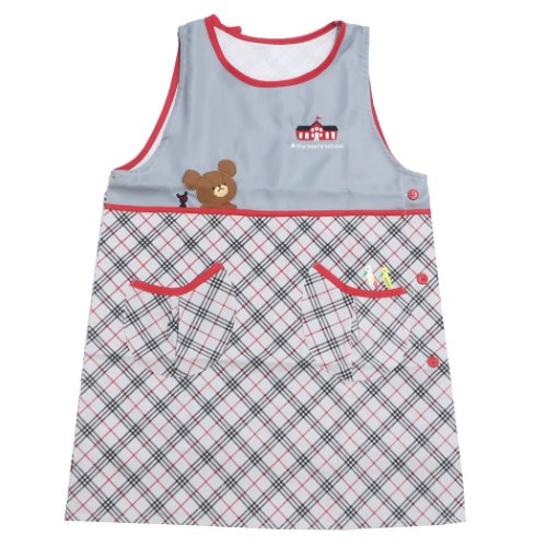 くまのがっこう レディース エプロン 割烹着 エコール 絵本キャラクター グッズ