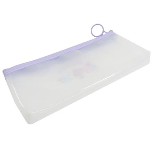 BT21 クリアフラット ペンケース 筆箱 ちびぬい 新入学 LINE FRIENDS キャラクター 商品 メール便可