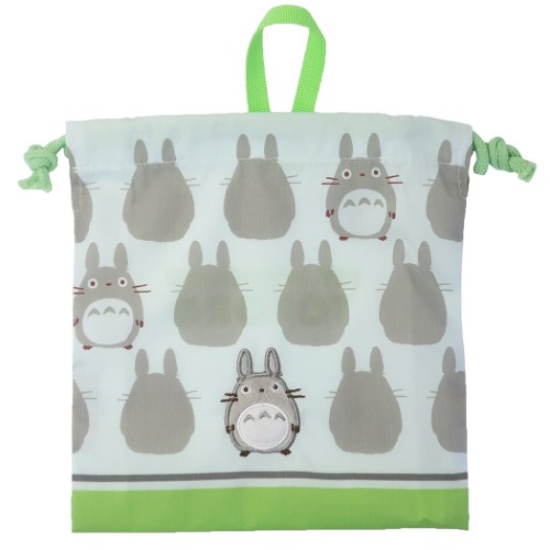 となりのトトロ 巾着袋 きんちゃくポーチ S 大トトロシルエット スタジオジブリ キャラクター グッズ メール便可