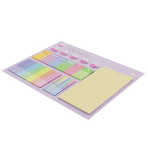 付箋 みおりん Study Time ふせんセット D 中学生 高校生 グッズ メール便可