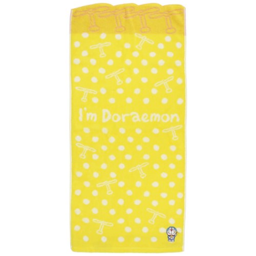 アイムドラえもん フェイスタオル ジャガード ロングタオル フライングタケコプター サンリオ アニメキャラクター グッズ メール便可
