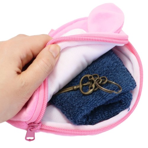 マイメロディ クリップポケット ショルダー付き フェイス ポケットポーチ マイメロポケット サンリオ キャラクター グッズ