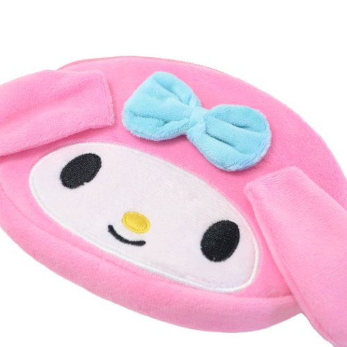 マイメロディ クリップポケット ショルダー付き フェイス ポケットポーチ マイメロポケット サンリオ キャラクター グッズ