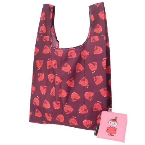 ムーミン エコバッグ ショッピングバッグ リトルミイアイコン 北欧 キャラクター グッズ メール便可