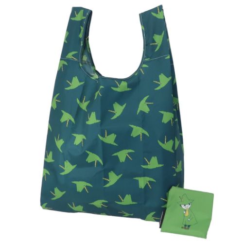 ムーミン エコバッグ ショッピングバッグ スナフキンアイコン 北欧 キャラクター グッズ メール便可