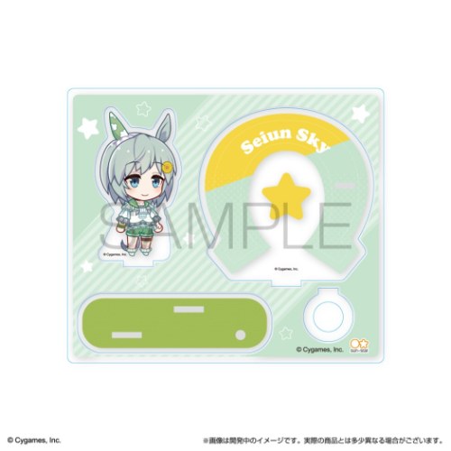 ウマ娘 プリティーダービー ペンスタンド 組み立て式 アクリル ペンスタンド セイウンスカイ アニメキャラクター グッズ メール便可
