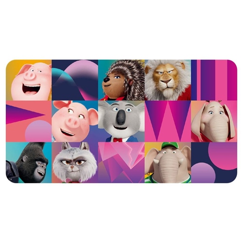 SING シング ネクストステージ ビッグ シール チェンジングステッカー 映画 キャラクター グッズ メール便可