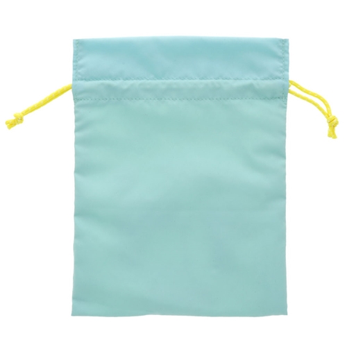 スヌーピー 巾着袋 刺繍 きんちゃくポーチ Delicious Food Market ライトブルー ピーナッツ キャラクター グッズ メール便可