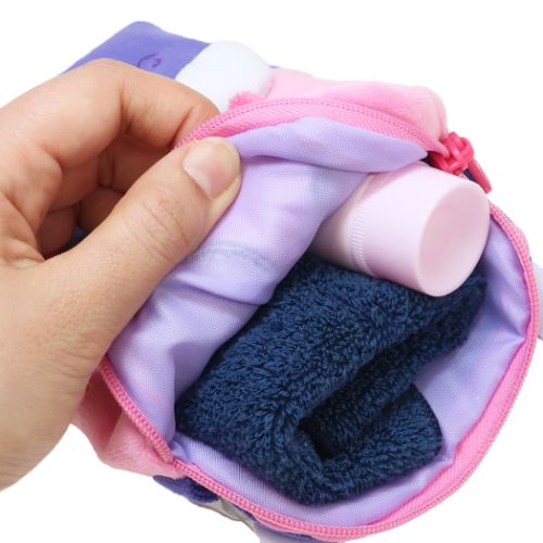 ミニーマウス クリップポケット マスコット ポケットポーチ ショルダー付き ひょこっとリボン ディズニー キャラクター グッズ