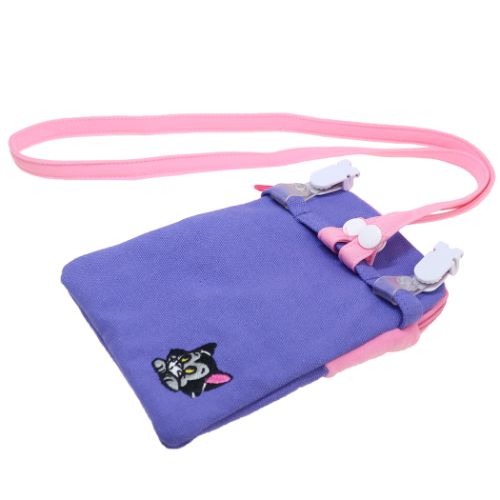 ミニーマウス クリップポケット マスコット ポケットポーチ ショルダー付き ひょこっとリボン ディズニー キャラクター グッズ