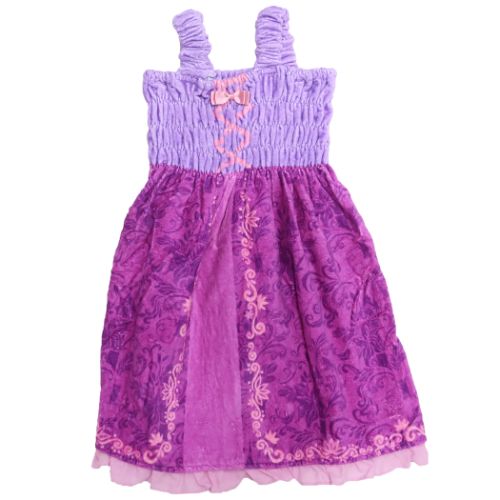 塔の上のラプンツェル ラップタオル キッズ バスドレス タオル プチドレス ラプンツェル ディズニープリンセス キャラクター グッズ