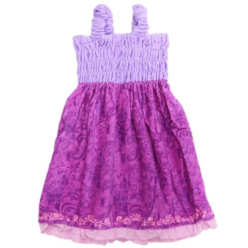 塔の上のラプンツェル ラップタオル キッズ バスドレス タオル プチドレス ラプンツェル ディズニープリンセス キャラクター グッズ