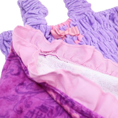 塔の上のラプンツェル ラップタオル キッズ バスドレス タオル プチドレス ラプンツェル ディズニープリンセス キャラクター グッズ