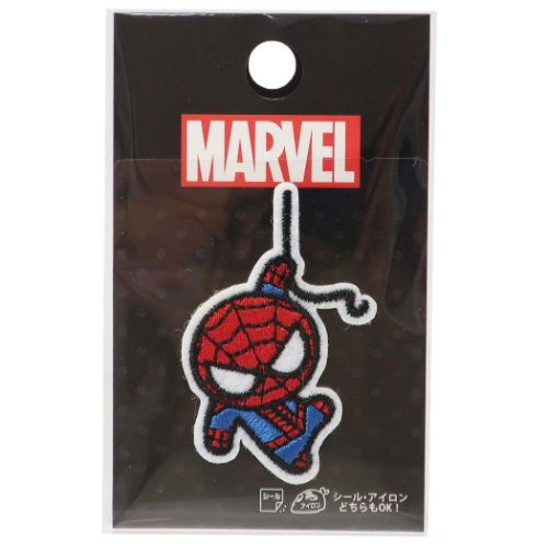 ワッペン スパイダーマン アイロン パッチシール スパイダーマン マーベル MARVEL キャラクター グッズ メール便可