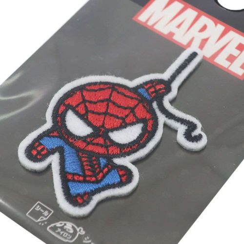 ワッペン スパイダーマン アイロン パッチシール スパイダーマン マーベル MARVEL キャラクター グッズ メール便可