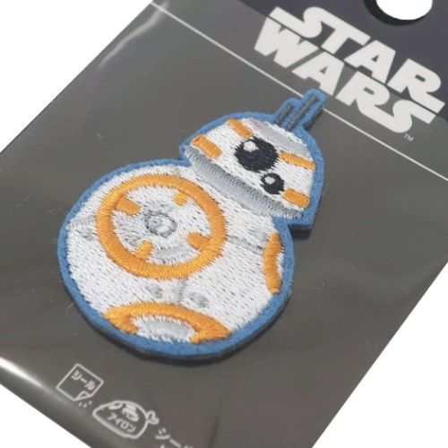 ワッペン スターウォーズ アイロン パッチシール BB-8 STAR WARS キャラクター グッズ メール便可