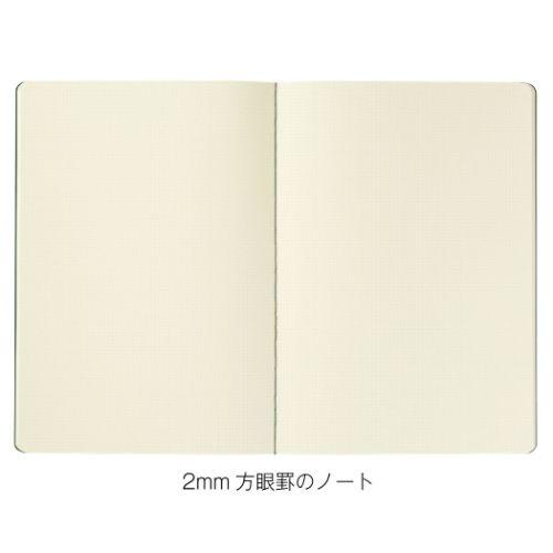 kleid クレイド 方眼ノート 2mm grid notes A5 Olive Drab 大人 仕事 ビジネス シンプル グッズ メール便可