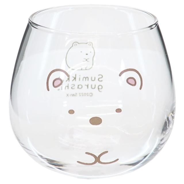 すみっコぐらし ガラスコップ ゆらゆら タンブラー しろくま サンエックス キャラクター グッズ