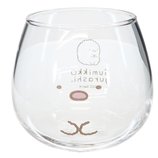 すみっコぐらし ガラスコップ ゆらゆら タンブラー とんかつ サンエックス キャラクター グッズ