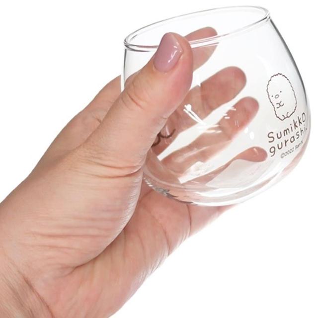 すみっコぐらし ガラスコップ ゆらゆら タンブラー とんかつ サンエックス キャラクター グッズ