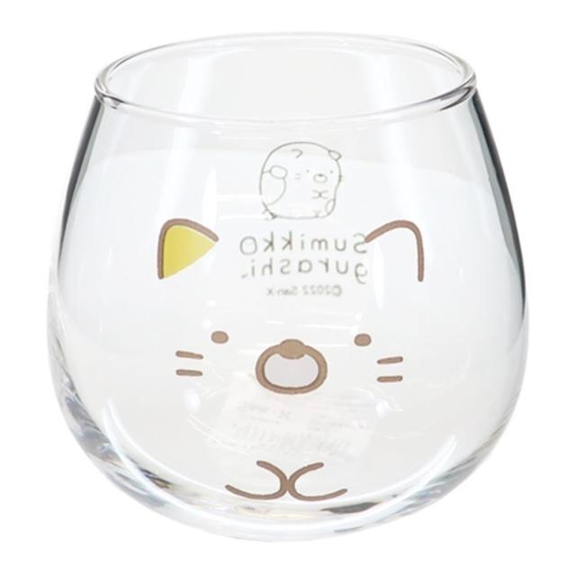 すみっコぐらし ガラスコップ ゆらゆら タンブラー ねこ サンエックス キャラクター グッズ