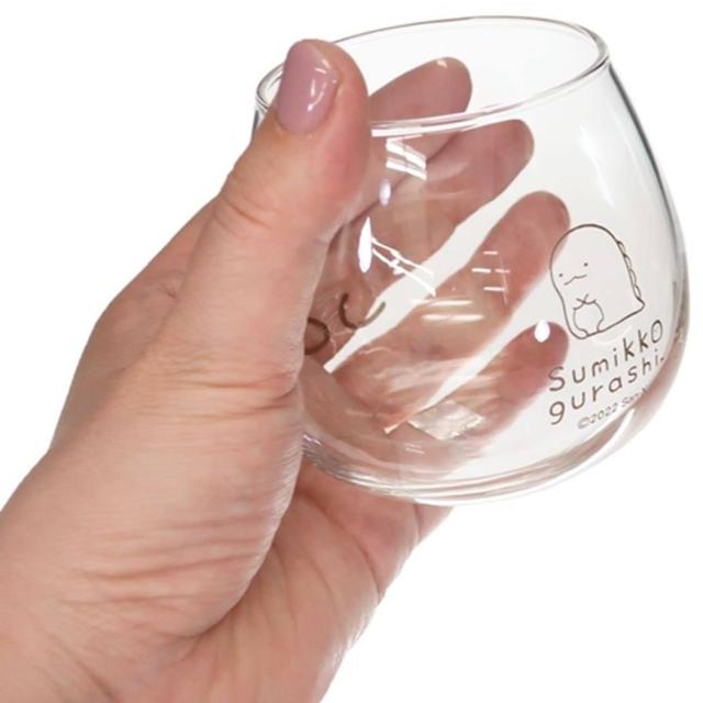 すみっコぐらし ガラスコップ ゆらゆら タンブラー とかげ サンエックス キャラクター グッズ