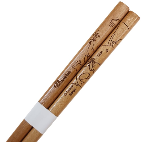 ダンボ お箸 22.5cm 木製 はし ディズニー キャラクター グッズ メール便可