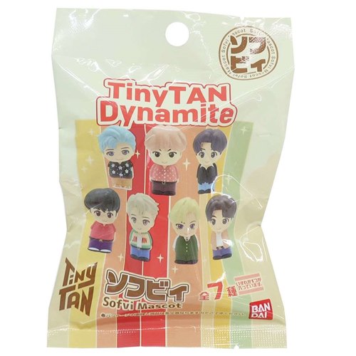 タイニータン ミニ フィギュア ソフビィ 全7種 TinyTAN キャラクター 商品