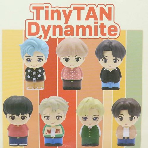 タイニータン ミニ フィギュア ソフビィ 全7種 TinyTAN キャラクター 商品