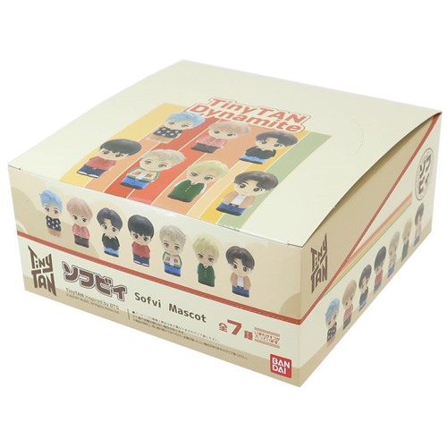 タイニータン ミニ フィギュア ソフビィ 全7種 TinyTAN キャラクター 商品