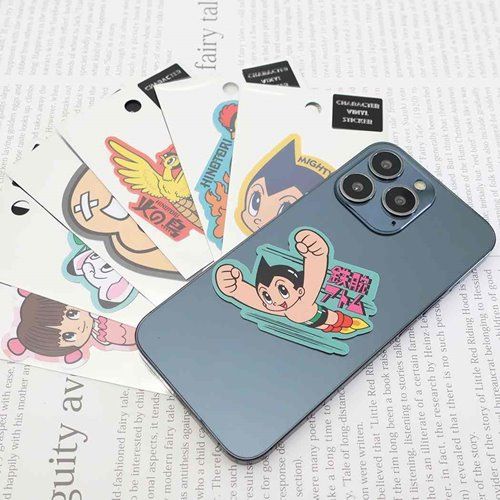 鉄腕アトム ビッグシール ダイカット ビニールステッカー アトム キャラクター グッズ メール便可