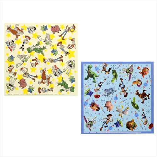 トイストーリー 知育玩具 シールつきちよがみ ディズニー キャラクター グッズ メール便可