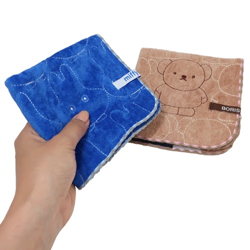 ミッフィー ミニタオル シャーリングハンカチタオル ここだよボリス ディックブルーナ 絵本キャラクター グッズ メール便可