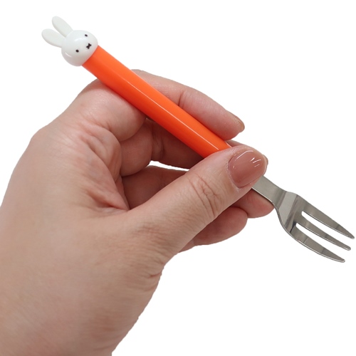 ミッフィー カトラリー マスコットフォーク レッド ディックブルーナ 絵本キャラクター グッズ メール便可