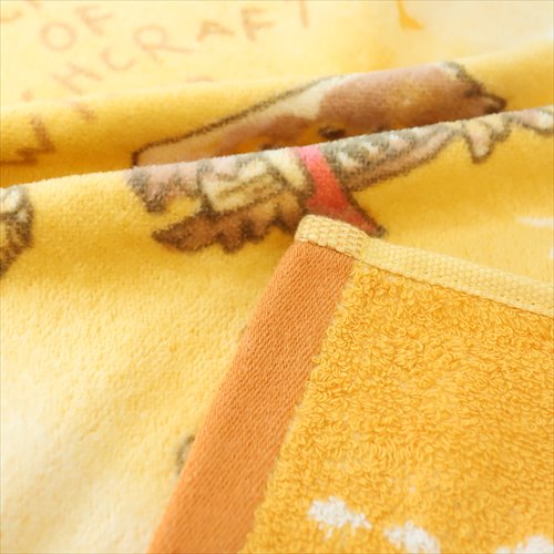 ハリーポッター フェイスタオル シャーリングロングタオル ホグワーツワールド ワーナーブラザース 映画キャラクター グッズ メール便可