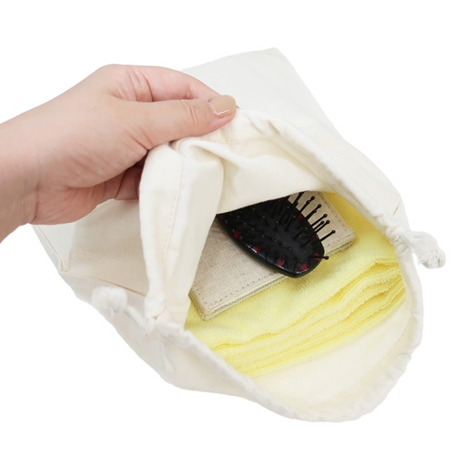 おえかきシリーズ 巾着袋 きんちゃくポーチL みつばちさんのおてつだい おもしろ雑貨 グッズ メール便可